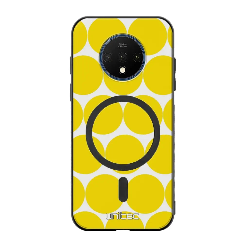 OnePlus 7T pallo suojakuoret - Keltainen Pallo