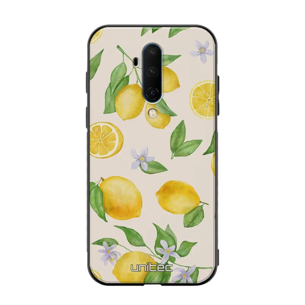 OnePlus 7T Pro hedelmä suojakuoret - Lemon - Ei