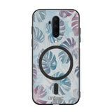 OnePlus 7T Pro kukka suojakuoret - Monstera Texture