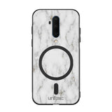 OnePlus 7T Pro marmori suojakuoret - White Marble