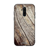 OnePlus 7T Pro suojakuoret - Wooden Stump - Ei