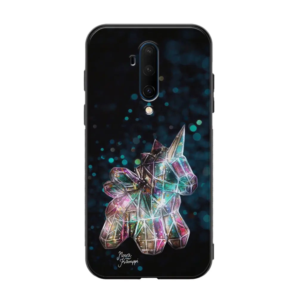 OnePlus 7T Pro unicorn suojakuoret - Sininen - Noora Kämppi - Ei
