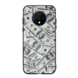 OnePlus 7T seteli suojakuoret - Dollarit - Ei