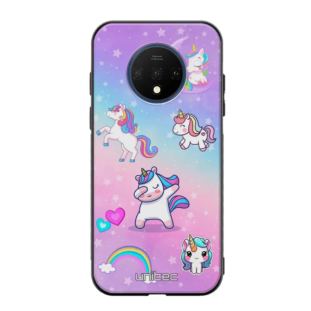 OnePlus 7T suojakuoret - Yksisarvinen - Ei