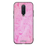 OnePlus 8 marmori suojakuoret - Light Pink Marble - Ei
