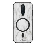 OnePlus 8 marmori suojakuoret - White Marble