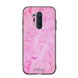 OnePlus 8 Pro marmori suojakuoret - Light Pink Marble - Ei