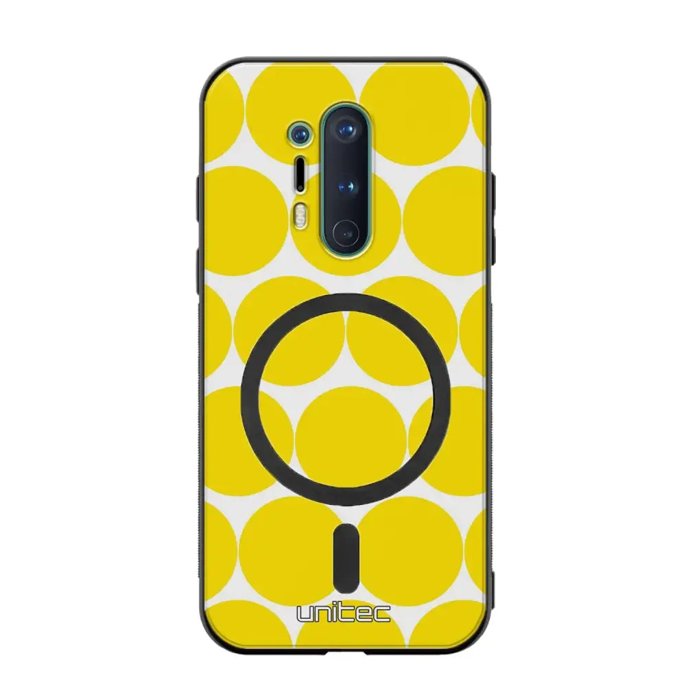 OnePlus 8 Pro pallo suojakuoret - Keltainen Pallo