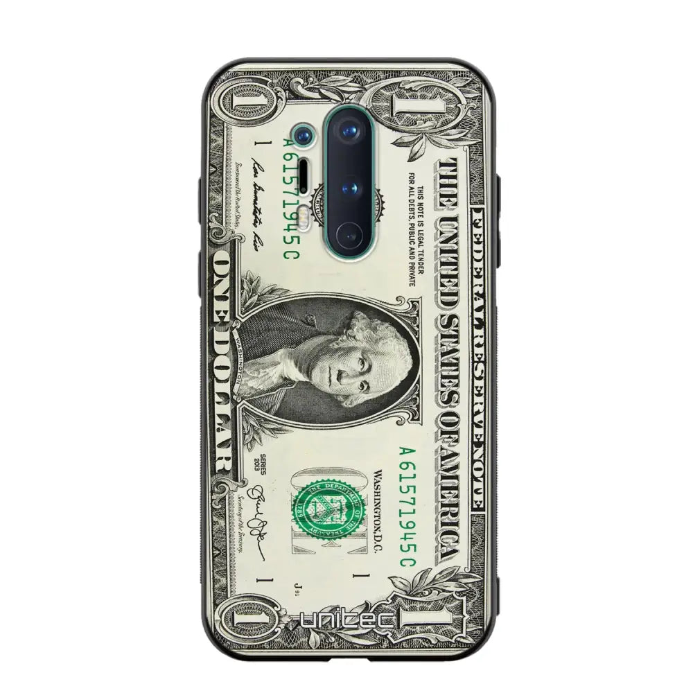 OnePlus 8 Pro seteli suojakuoret - Dollar - Ei