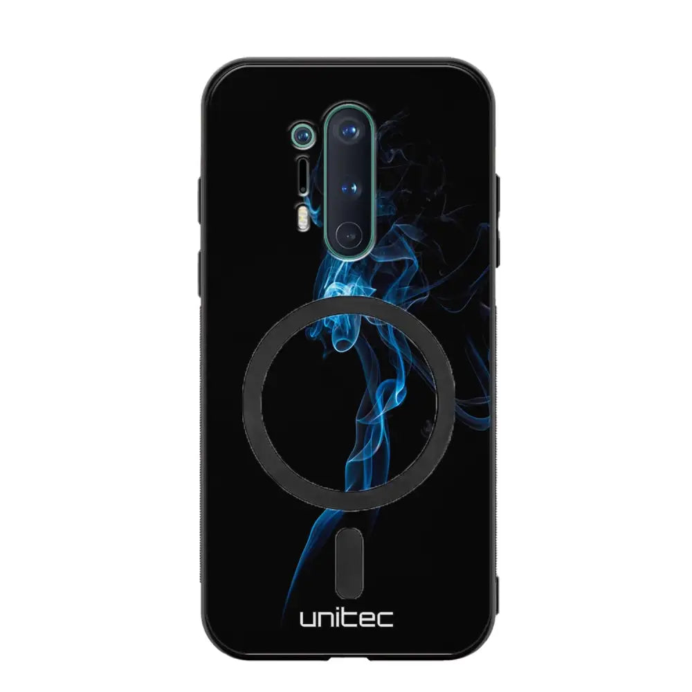 OnePlus 8 Pro suojakuoret - Blue Smoke On Black