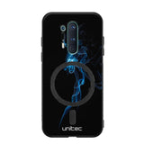 OnePlus 8 Pro suojakuoret - Blue Smoke On Black