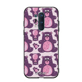 OnePlus 8 Pro suojakuoret - Purple Teddy Bear - Ei