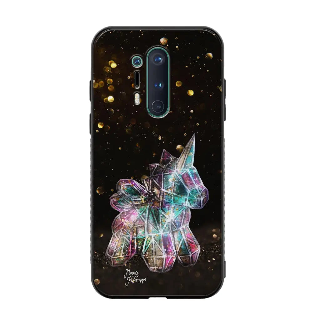 OnePlus 8 Pro unicorn suojakuoret - Kulta - Noora Kämppi - Ei