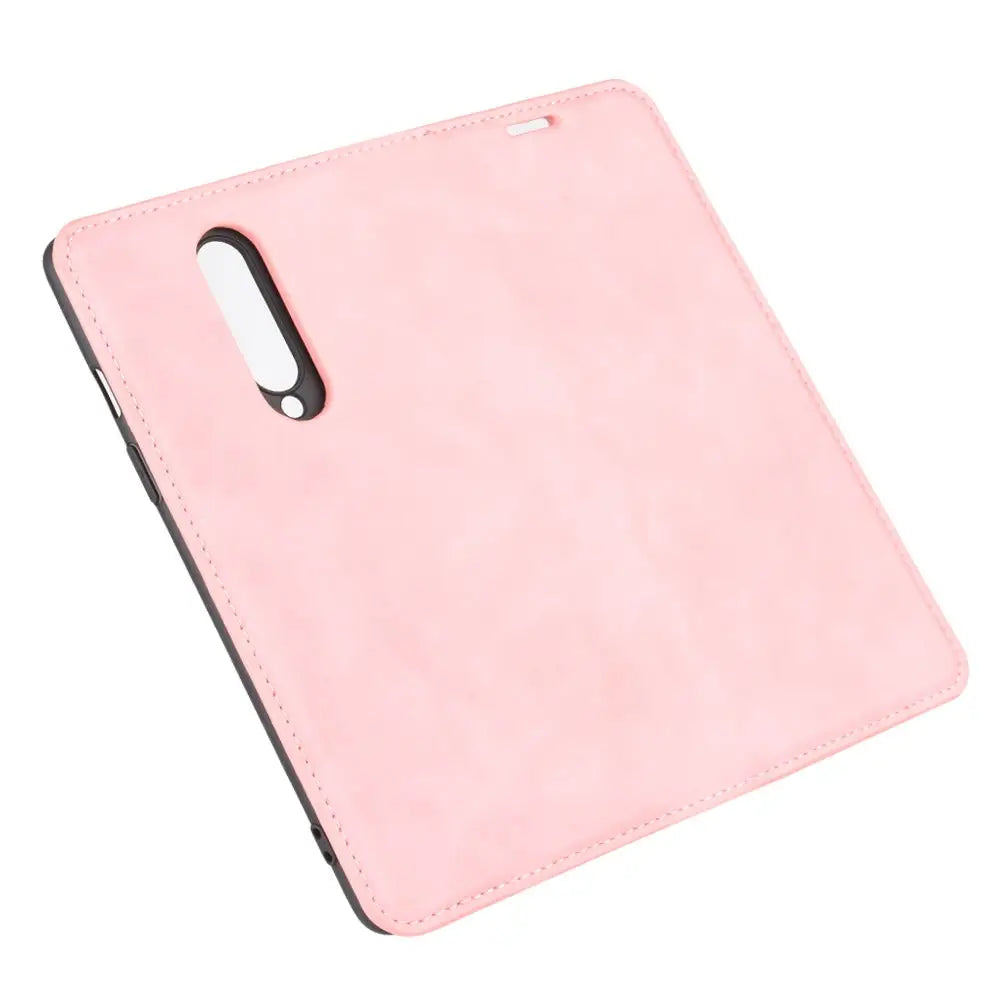 OnePlus 8 Unitec Lompakko Suojakotelo Pinkki