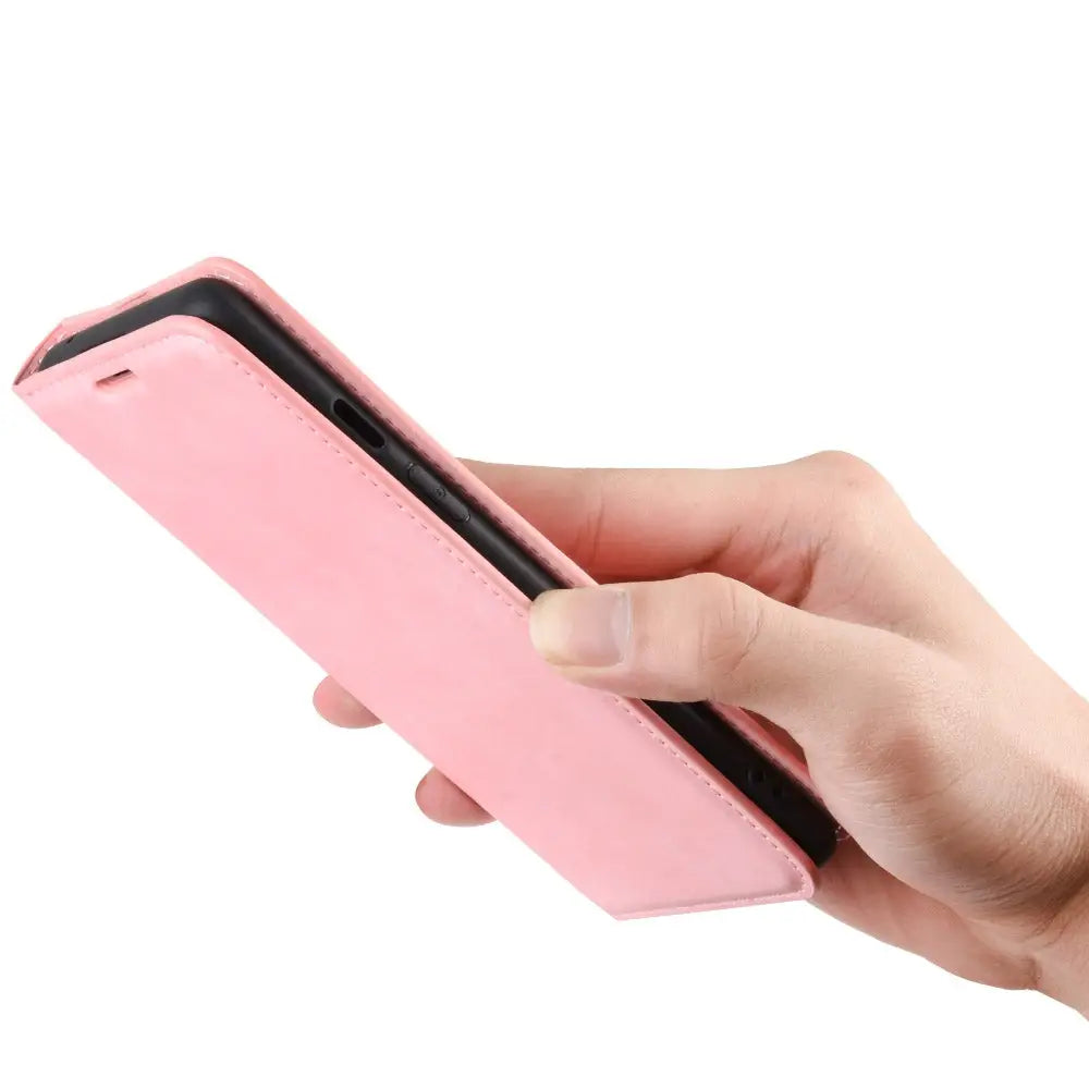 OnePlus 8 Unitec Lompakko Suojakotelo Pinkki