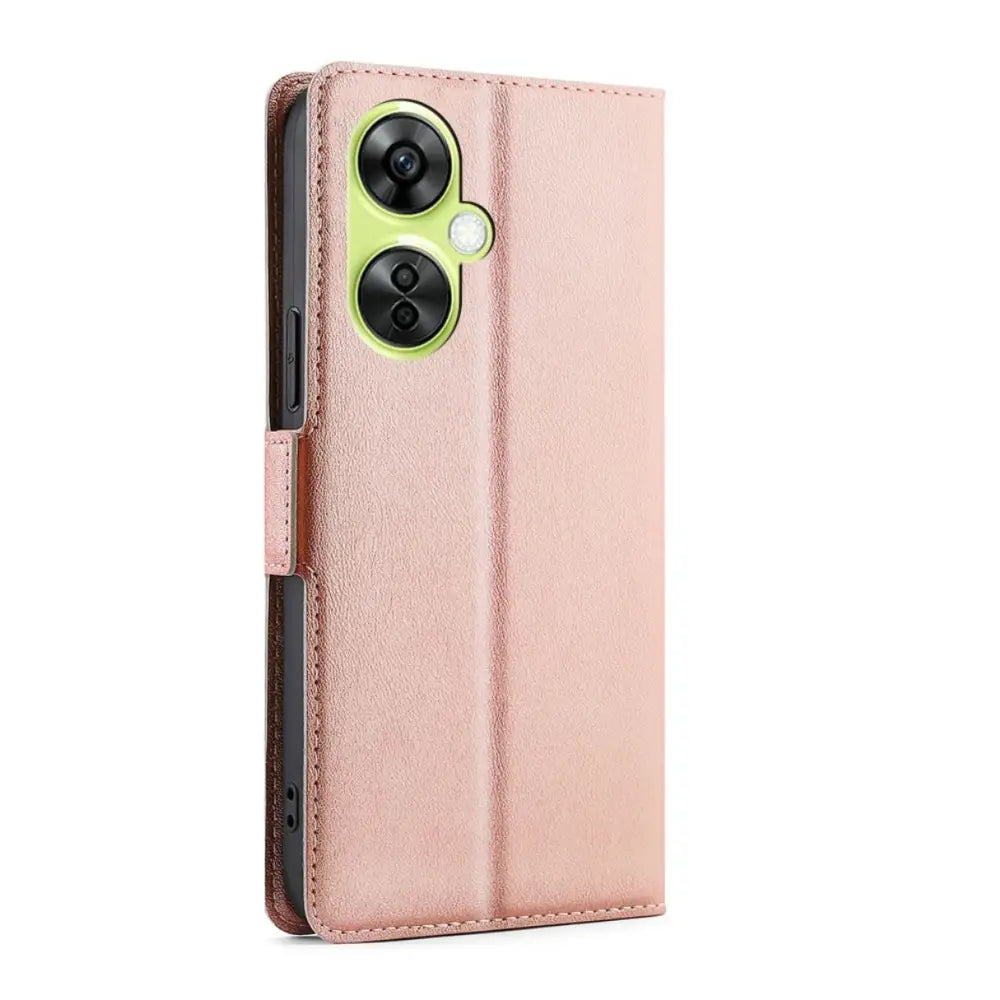 OnePlus Nord CE 3 Lite Lompakko Suojakuori - Ruusukulta