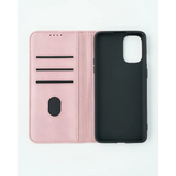 OnePlus 8T Unitec Lompakko Suojakotelo Ruusukulta