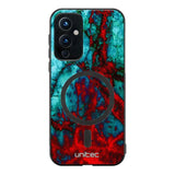 OnePlus 9 marmori suojakuoret - Blue Red Marble