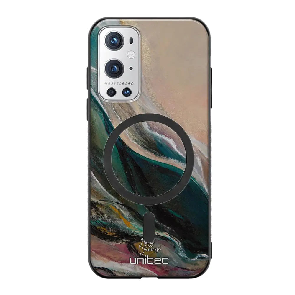 OnePlus 9 Pro modern art suojakuoret - Nudge - Noora Kämppi