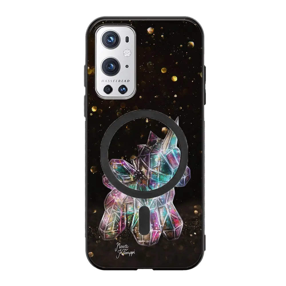 OnePlus 9 Pro unicorn suojakuoret - Kulta - Noora Kämppi