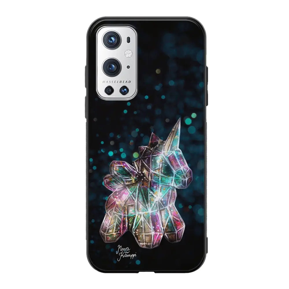 OnePlus 9 Pro unicorn suojakuoret - Sininen - Noora Kämppi - Ei