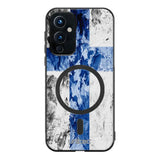 OnePlus 9 suojakuoret - Painted Finnish Flag