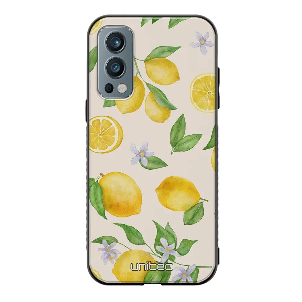 OnePlus Nord 2 hedelmä suojakuoret - Lemon - Ei
