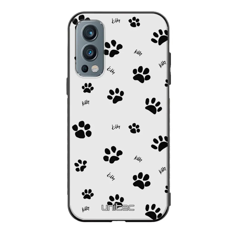 OnePlus Nord 2 kissa suojakuoret - Cat Paws - Ei