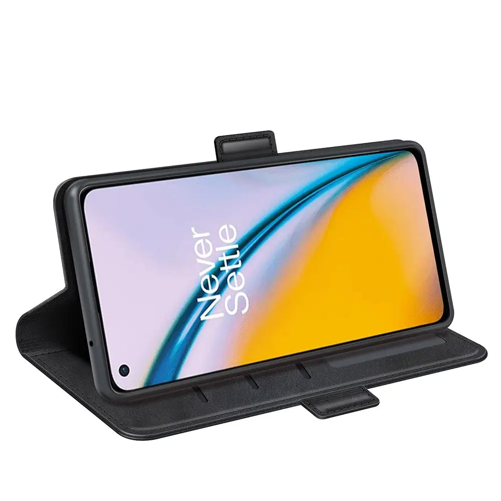 Oneplus Nord 2 Lompakko Suojakotelo Musta