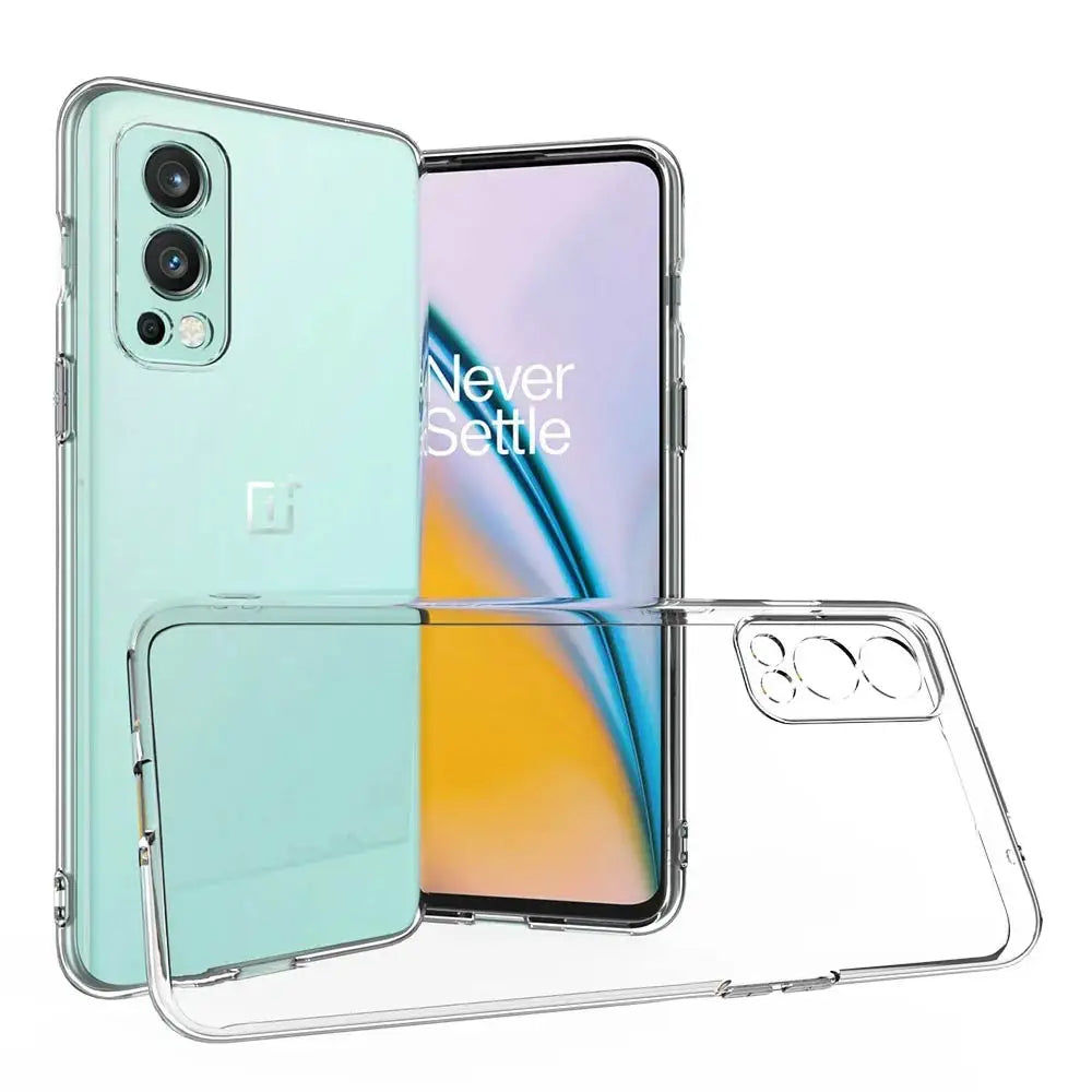 OnePlus Nord 2 Silikonikuori - Läpinäkyvä