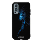 OnePlus Nord 2 suojakuoret - Blue Smoke On Black - Ei