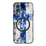 OnePlus Nord 2 suojakuoret - Painted Finnish Flag