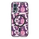 OnePlus Nord 2 suojakuoret - Purple Teddy Bear