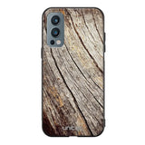 OnePlus Nord 2 suojakuoret - Wooden Stump - Ei