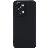 OnePlus Nord 2T 5G Silikonikuori - Musta