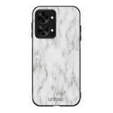 OnePlus Nord 2T marmori suojakuoret - White Marble - Ei