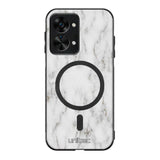 OnePlus Nord 2T marmori suojakuoret - White Marble