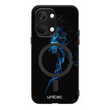 OnePlus Nord 3 suojakuoret - Blue Smoke On Black