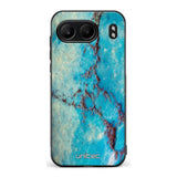 OnePlus Nord 4 marmori suojakuoret - Turquoise Marble - Ei