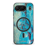 OnePlus Nord 4 marmori suojakuoret - Turquoise Marble