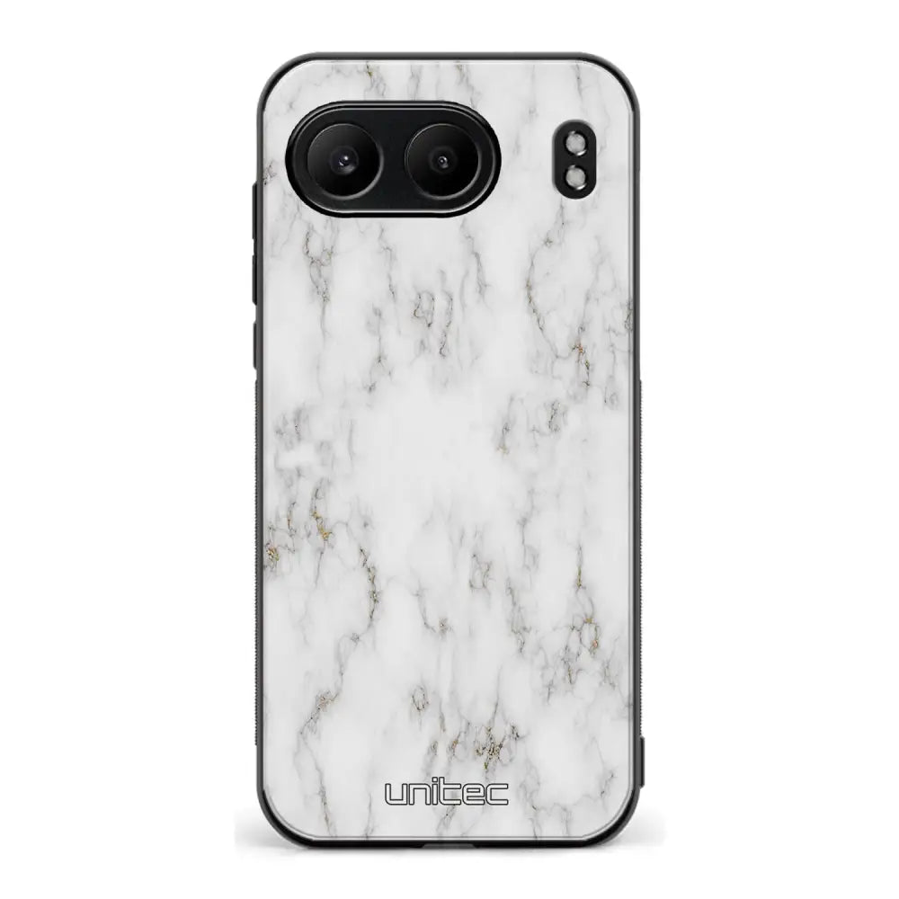 OnePlus Nord 4 marmori suojakuoret - White Marble - Ei