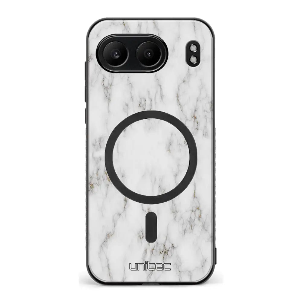 OnePlus Nord 4 marmori suojakuoret - White Marble