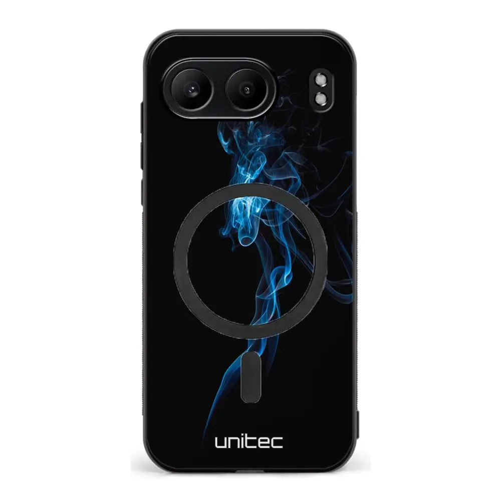 OnePlus Nord 4 suojakuoret - Blue Smoke On Black