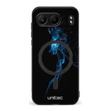 OnePlus Nord 4 suojakuoret - Blue Smoke On Black