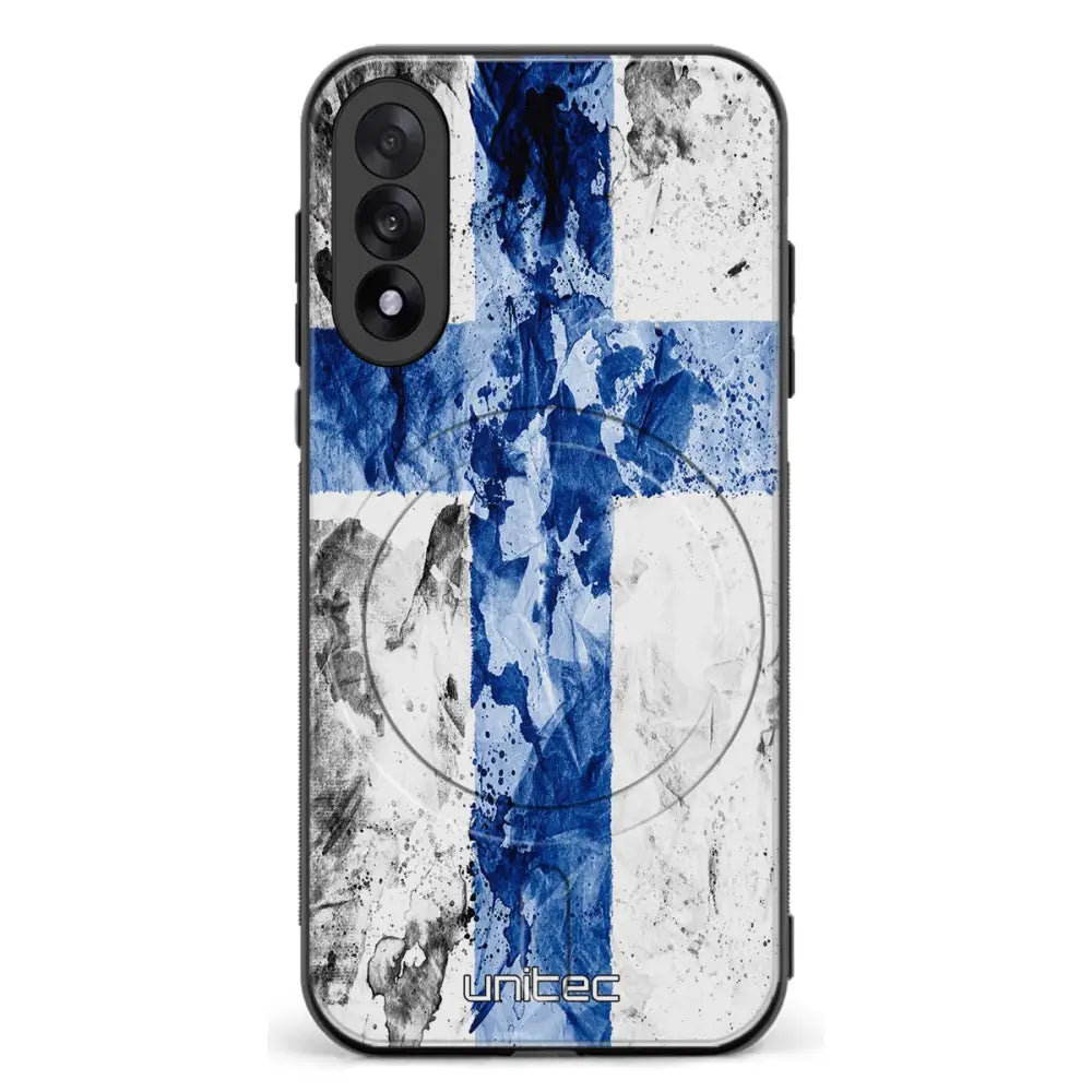 OnePlus Nord 5 suojakuoret Painted Finnish Flag