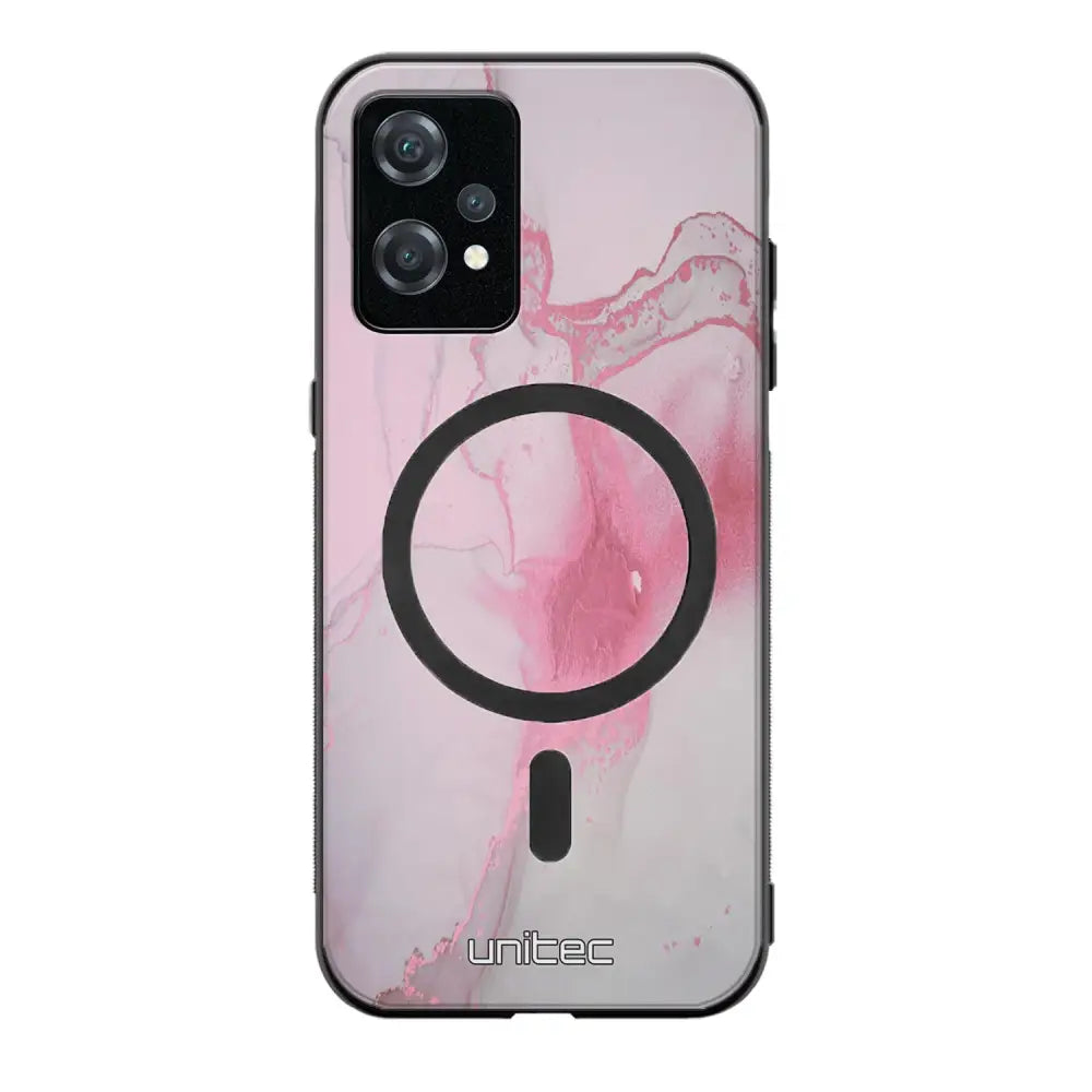 OnePlus Nord CE 2 Lite marmori suojakuoret - Pink Pok Rie