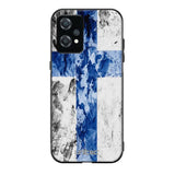 OnePlus Nord CE 2 Lite suojakuoret - Painted Finnish Flag - Ei