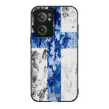 OnePlus Nord CE 2 suojakuoret - Painted Finnish Flag - Ei