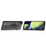 OnePlus Nord CE 3 Lite Armor suojakuori musta ja puhelin rengaskädensijalla