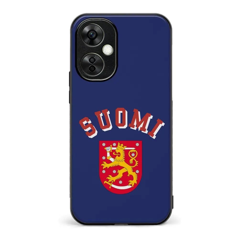 OnePlus Nord CE 3 Lite jääkiekko suojakuoret - Leijonat Suomi - Ei